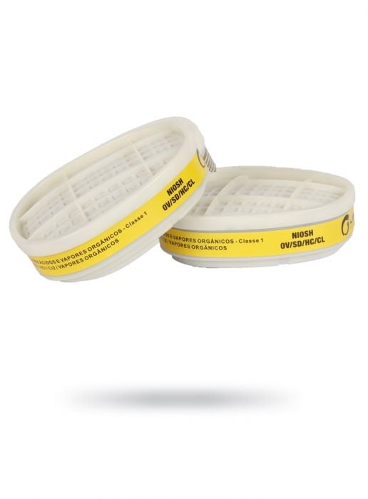 Kit De Cartuchos G03 Ov/Ag Para Respirador L-9000