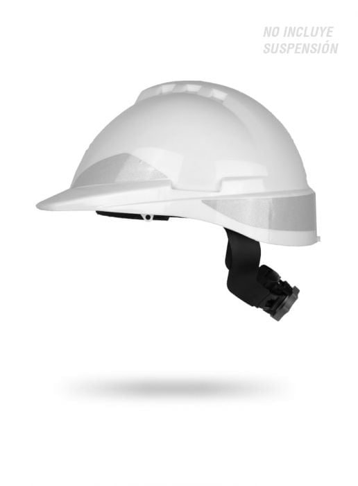Casco Milenium Class S/V Blanco apto Visor con arnés textil.