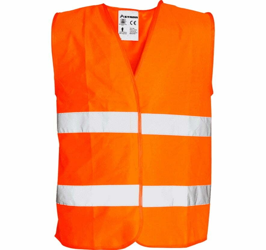 Chaleco 2 bandas Naranja y Amarillo
