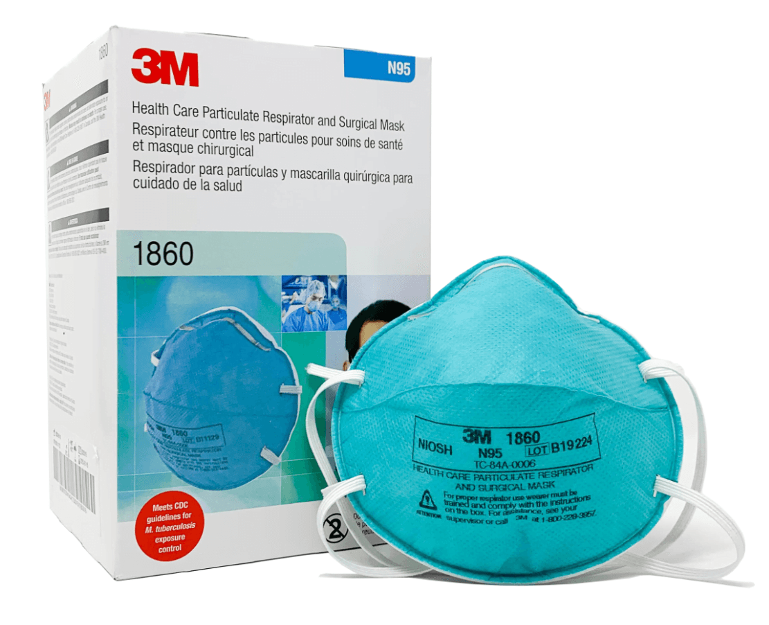 Mascarilla Quirúrgica 3M™ 1860 N95