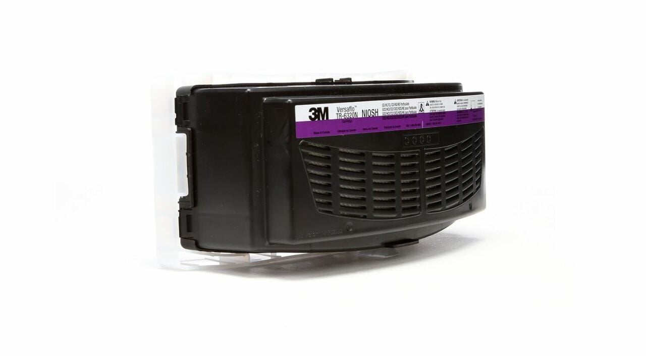 Cartucho de Gas Ácido/HEPA TR-6320N 3M™ Versaflo™ para TR-600/800 PAPR Negro 5 por Caja