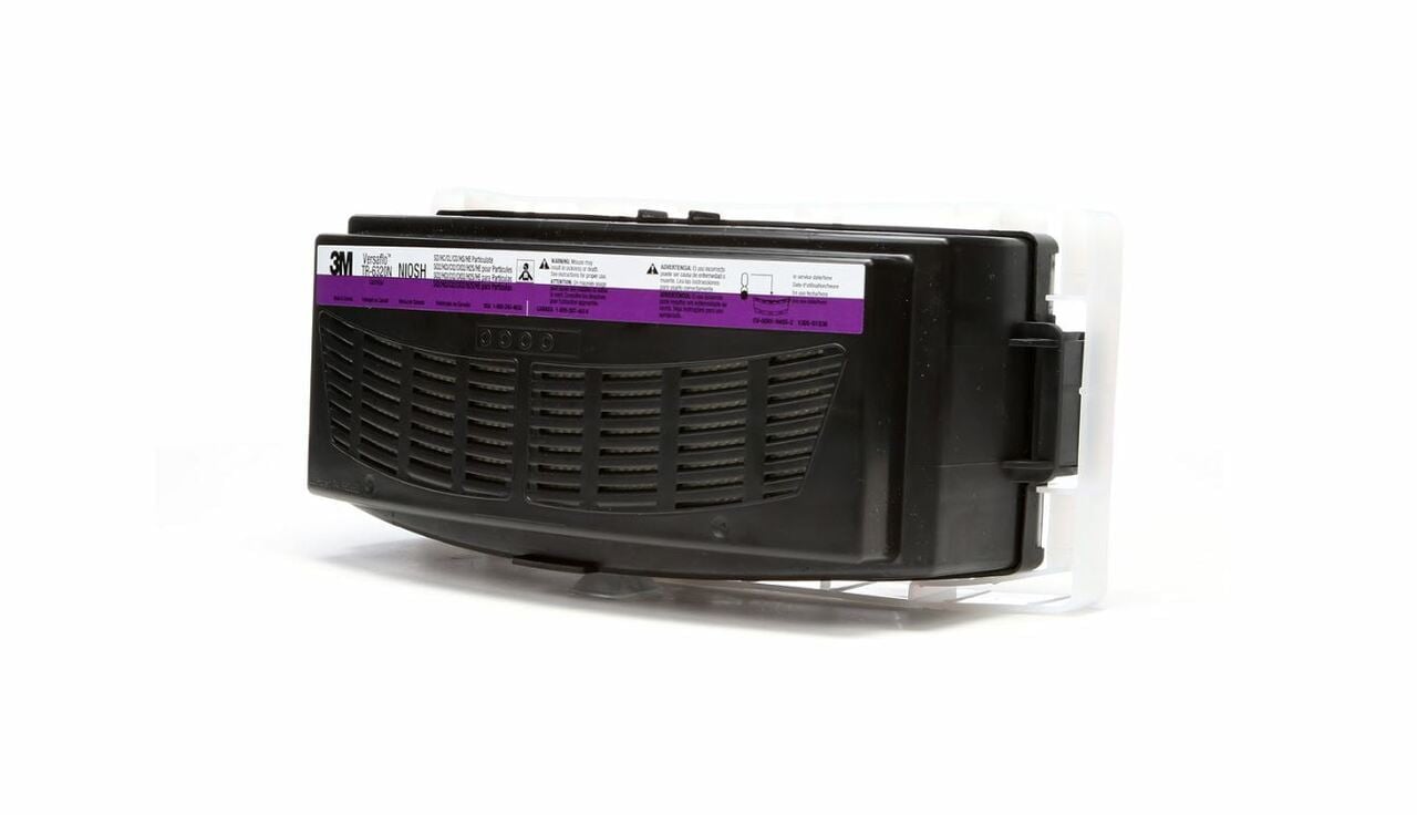 Cartucho de Gas Ácido/HEPA TR-6320N 3M™ Versaflo™ para TR-600/800 PAPR Negro 5 por Caja