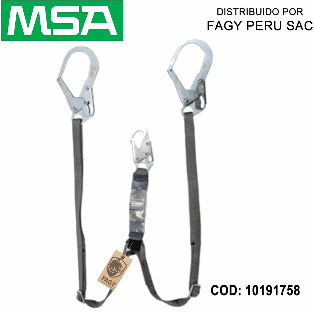 Linea de vida doble lvd 10191758 – MSA