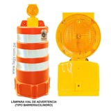 Baliza Solar para Cilindro Importado - Producto Importado