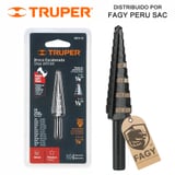 Broca escalonada 1/8″ a 1/2″ Truper 12122 - Truper