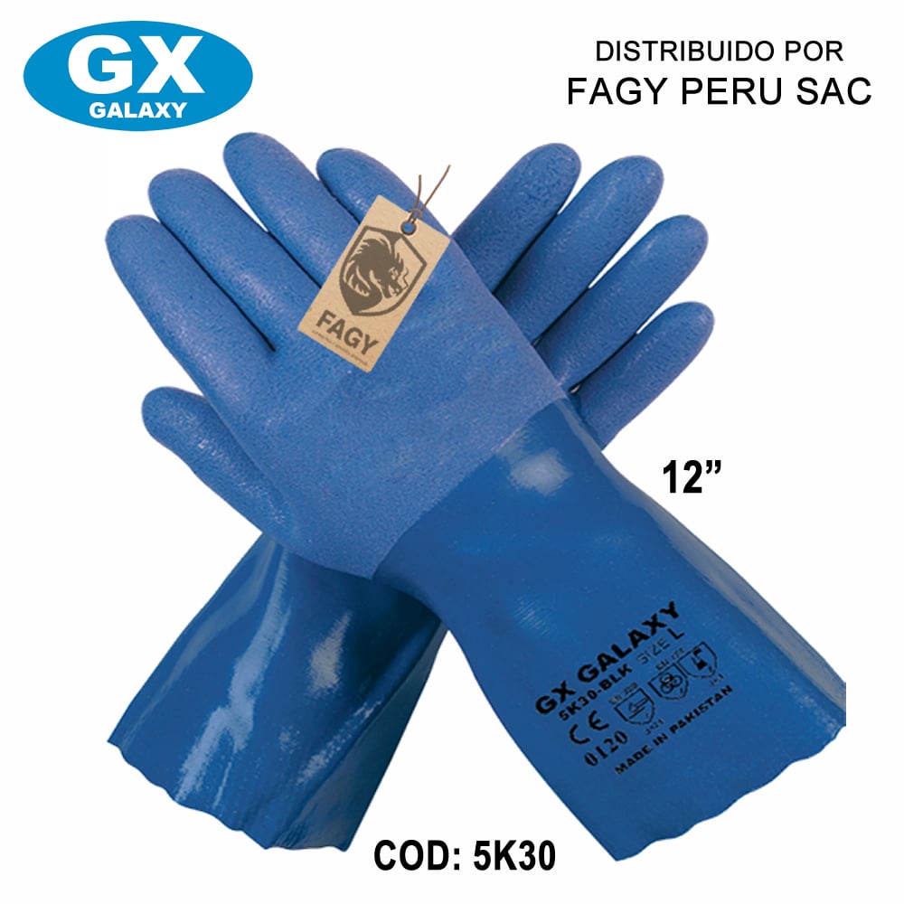Guantes de pvc triple baño 5K30 galaxy