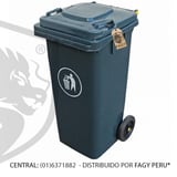 Contenedor de basura con ruedas 360L - Producto Importado