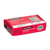 Bisagra rectangular 1" acero inoxidable, HERMEX 43199