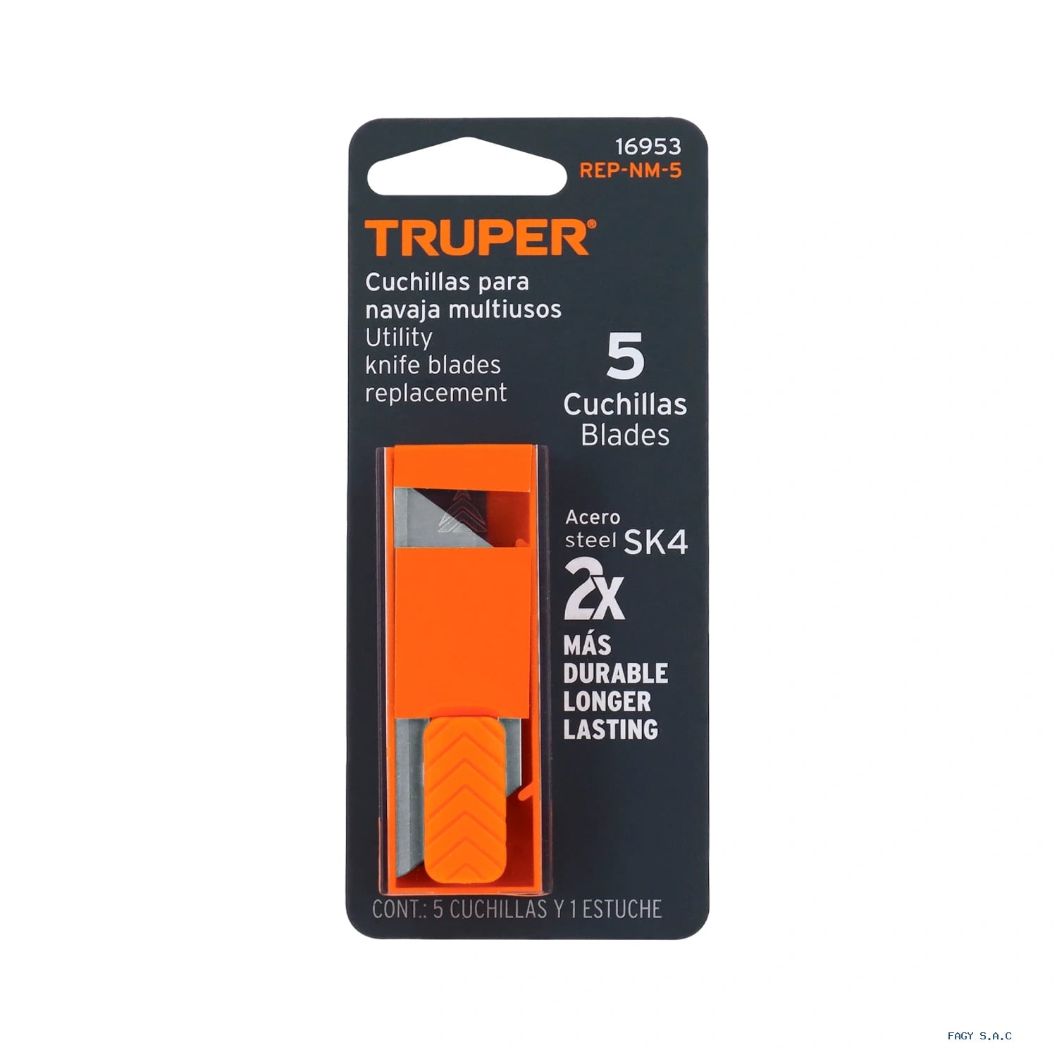 Dispensador con 5 cuchillas para NV-7 y NM-7, Truper 16953