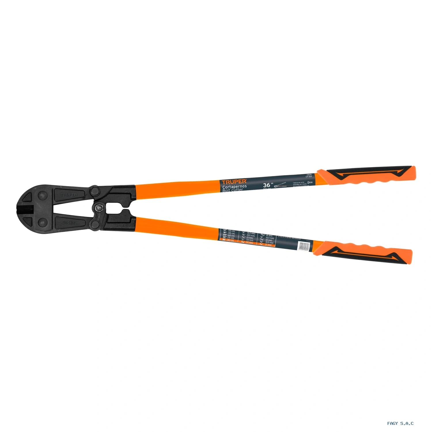 Cortapernos 36", profesional, TRUPER 12835