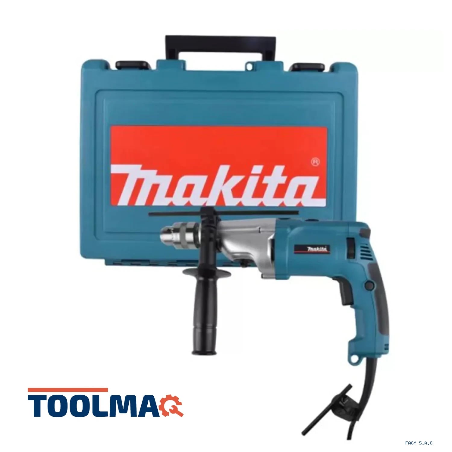 Taladro Percutor 1/2" 1010W 58000 gpm Makita HP2070F