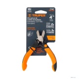 Mini alicate pinza de corte diagonal 4" mango Comfort Grip, Truper 17367