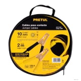 Cables pasa corriente 2 m, 125 A, 10 AWG, Pretul 22807