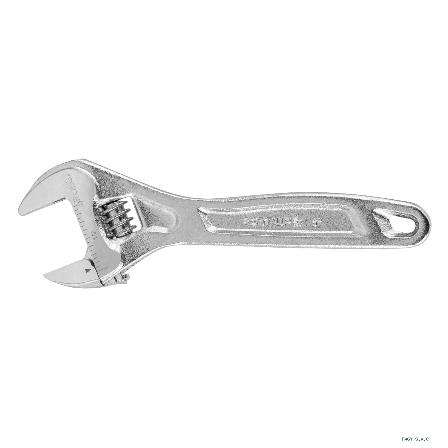 Llave ajustable (perico) 6" profesional  cromada, Expert PET-6C 15505