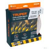 Rollo 18 m de cinta antiderrapante ama/negra 50mm c/abrasivo 101449 - Truper