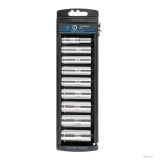 Juego de 9 dados largos cuadro 3/8" mm, Trupe 14173