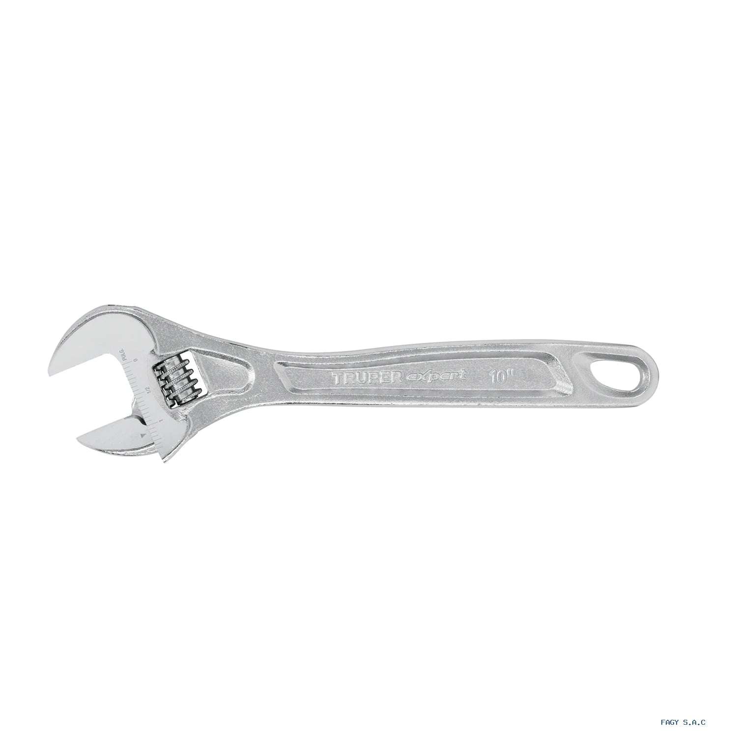 Llave ajustable (perico) 10" profesional  cromada, Expert PET-10C 15507