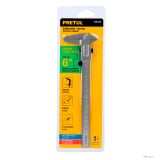 Calibrador vernier escolar 6", acero, std y mm, PRETUL 21455