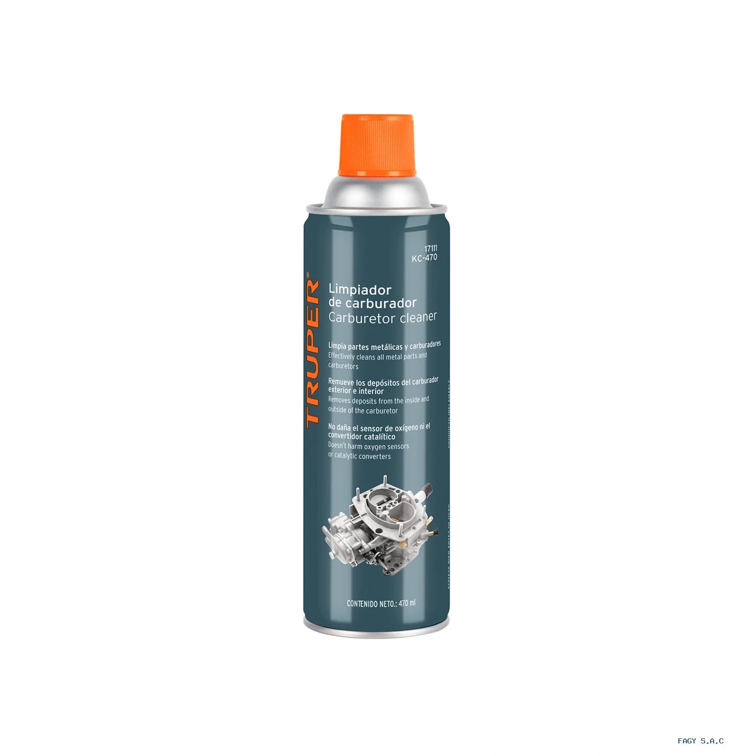 Limpiador de carburador, 470ml (16oz), Truper 17111