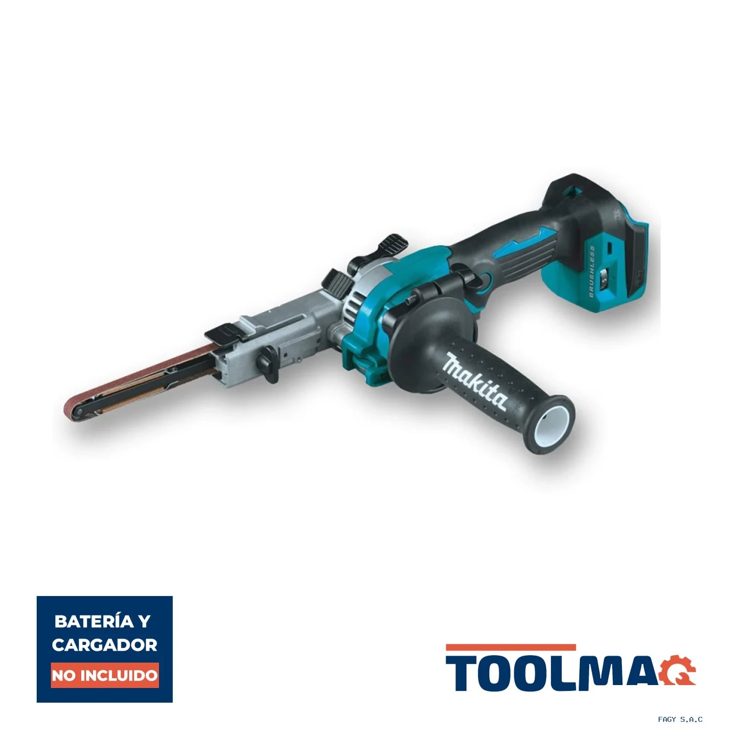 Lijadora de Banda 9 x 533 mm 18V LXT BL Baretool Makita DBS180Z