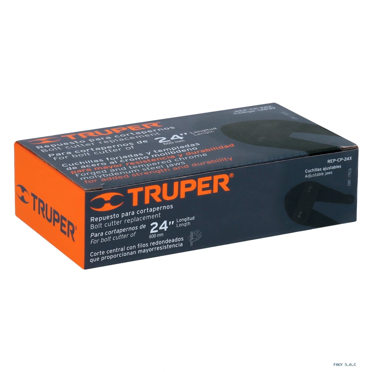 Cuchillas de repuesto para cortapernos 24", Truper 12839