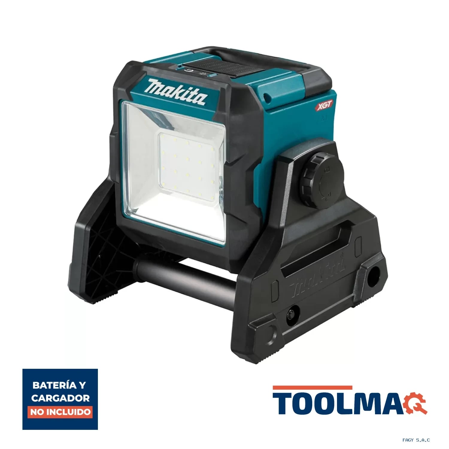 Reflector XGT 40Vmax LXT 18V 1100 Lm max IP56 2 niveles Makita ML003G