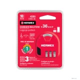 Candado maletero de combinación 36 mm blíster Hermex 43351 - Hermex