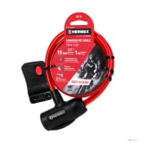 Candado de cable con llave 10mm X 1.0m Hermex 43922 - Hermex