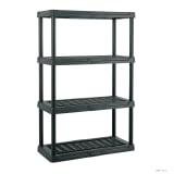 Estante plástico amplio 36″ x 17″ 4 repisas Pretul EST-4AP 20680 - Truper