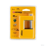 Candado antipalanca 85 mm cuerpo metálico, HERMEX BASIC 27088