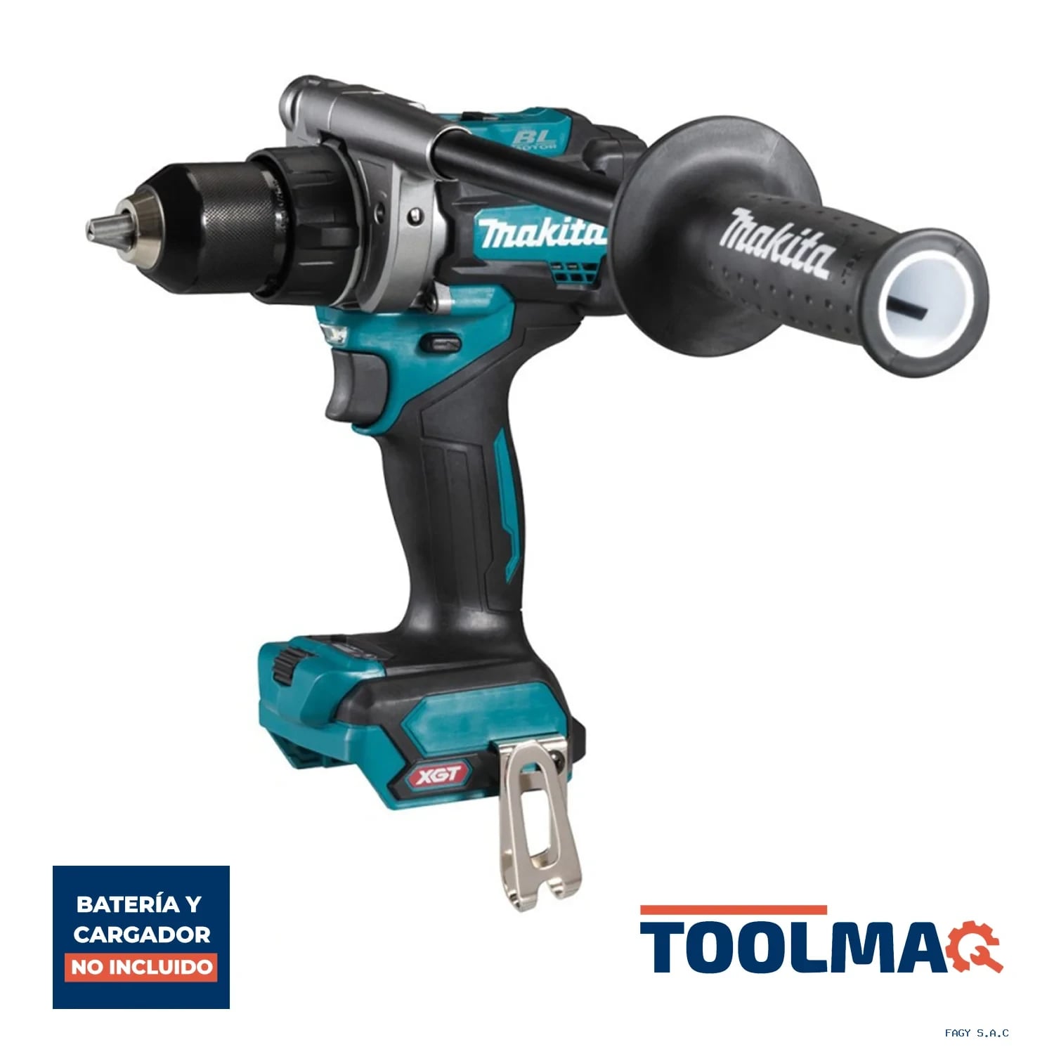 Taladro Atornillador 1/2" 40V XGT BL 140Nm Baretool Makita DF001GZ