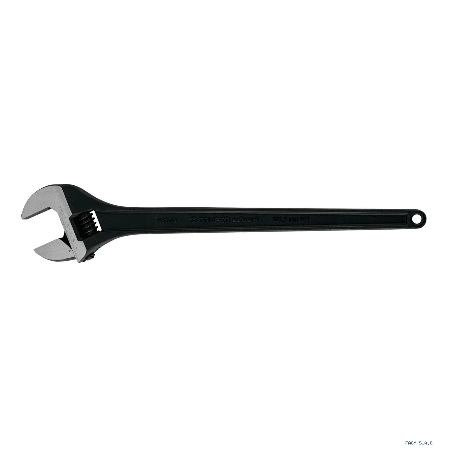 Llave ajustable (perico) 24" profesional  pavonada, Expert PET-24 15499