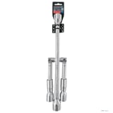 Llave de cruz 14" plegable pulida y cromada, TRUPER 15484