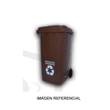 Contenedor de 120 LT con ruedas y pedal - Producto Importado