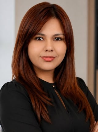 Catherine Enciso, Asistente de Compras