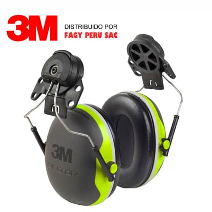 Orejera 3M X4P3E serie X adaptable a casco 25dB - 3M