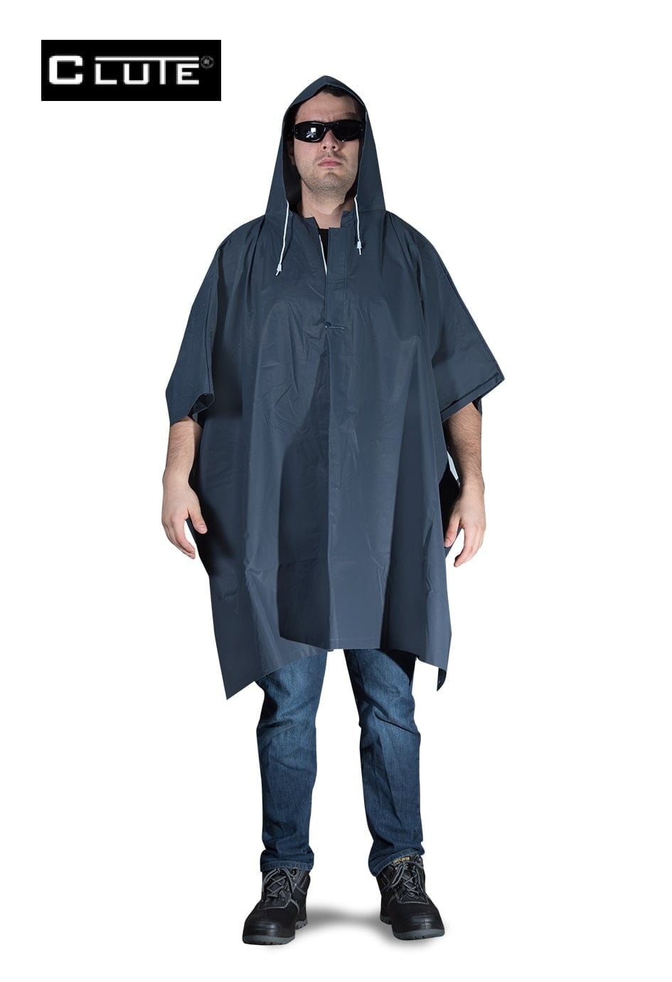 Poncho Pvc Azul