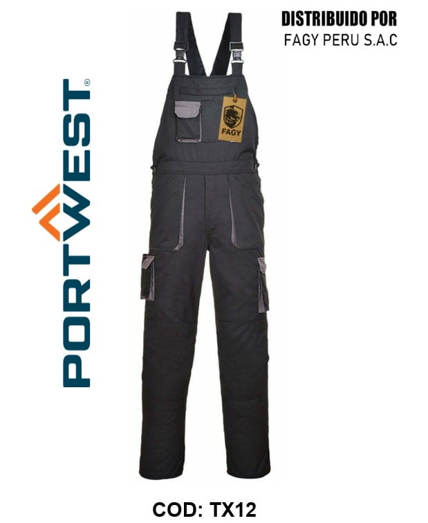 Prenda bicolor Portwest Texo Contrast TX12