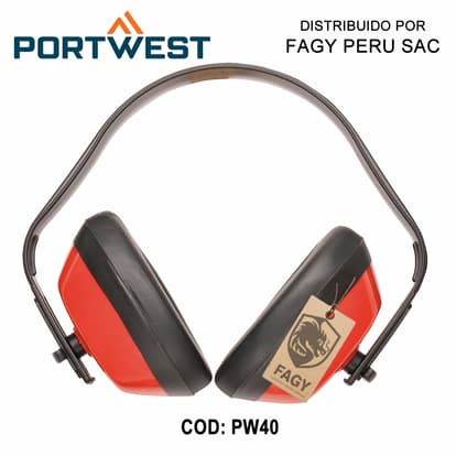 Protector auditivo Tipo Vincha Clasic NRR 22 Db PW40 - PORTWEST