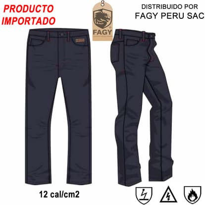 Pantalon resistente a la llama(ignifuga) de 12 cal/cm2 repeltek - Repeltek