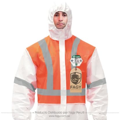 Traje con cinta reflectiva de alta visibilidad Bicolor Worksafe Airflex - WORKSAFE