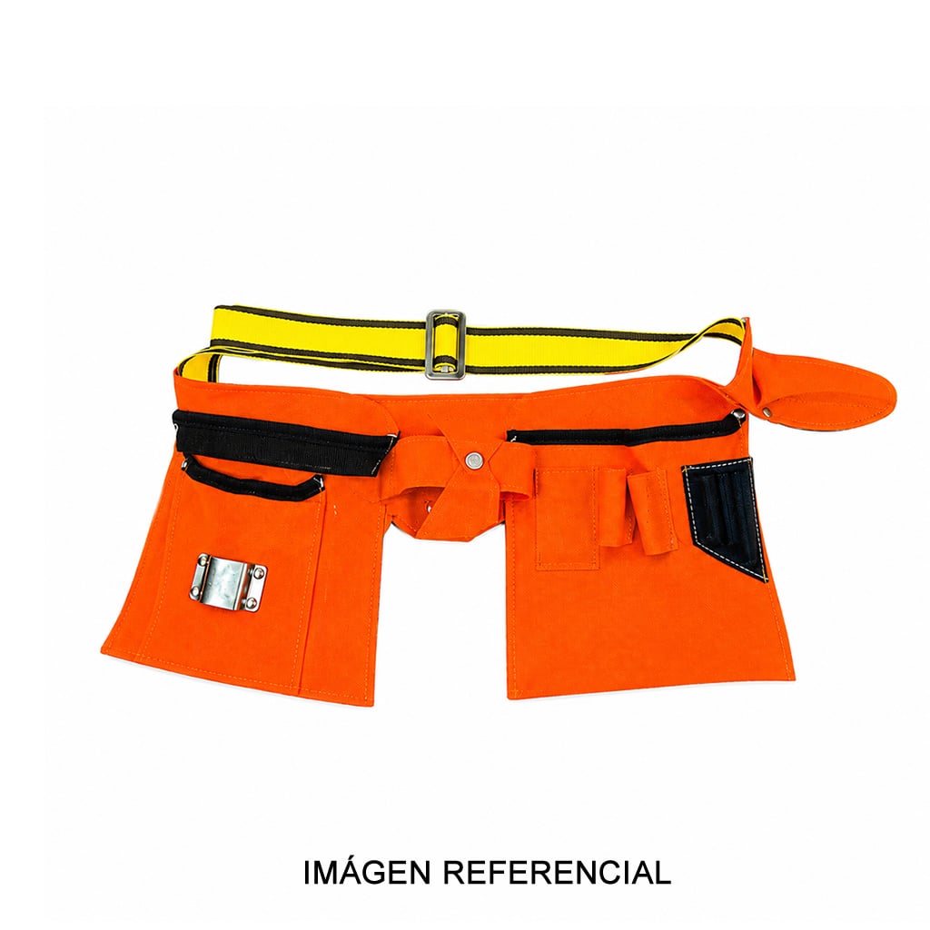 Porta herramientas doble bolsillo cuero PHDBC