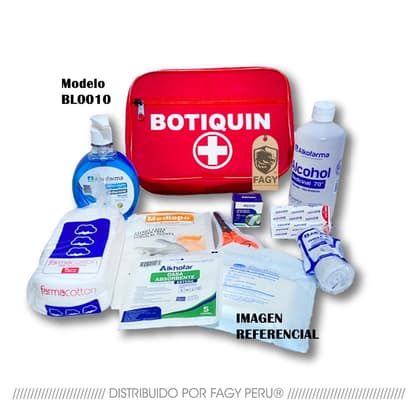 Botiquin de primeros auxilios MTC-TAXIS BL0010 - Producto Importado