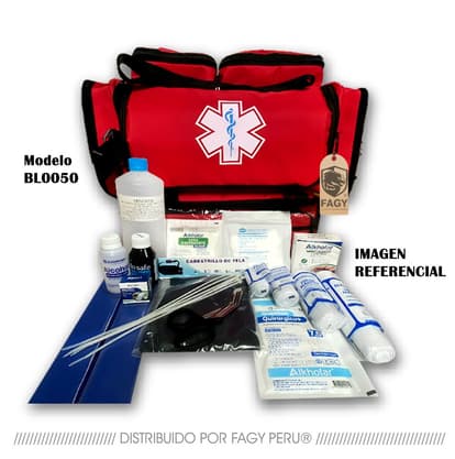 Botiquín de primeros auxilios minera Chinalco BL0050 - Producto Importado