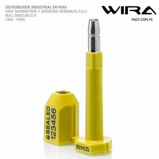 Sello De Botella BS-30C Estándar para contenedor Codigo Wira