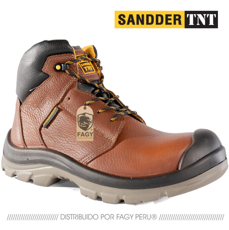 Botin dielectrico eros marron sandder tnt