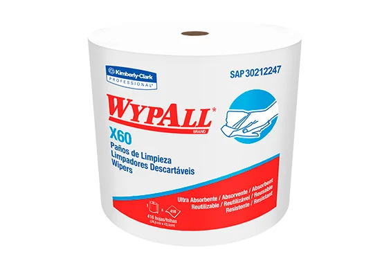 Paños de limpieza X60 Wypall