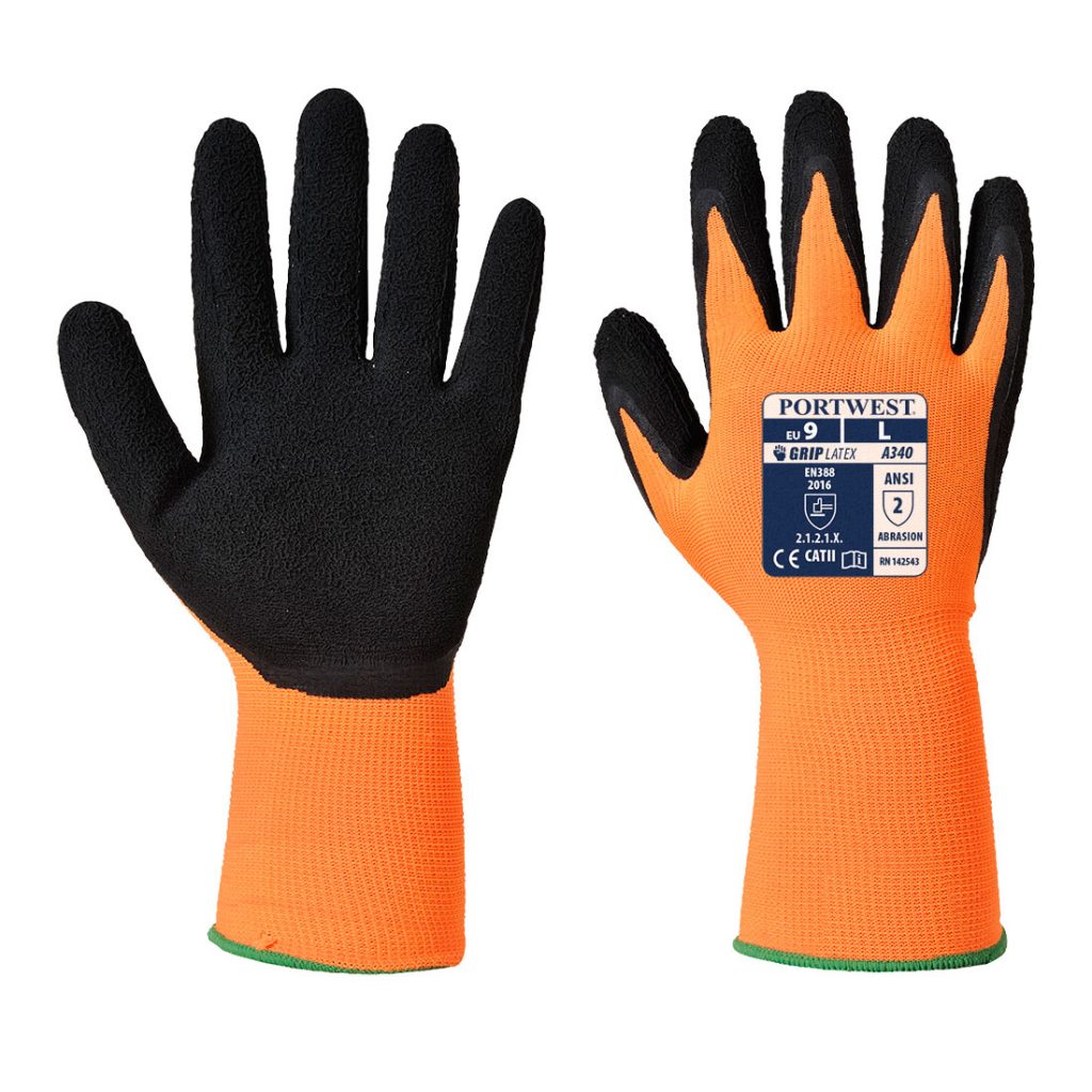 Guante HiVis Grip Látex A340