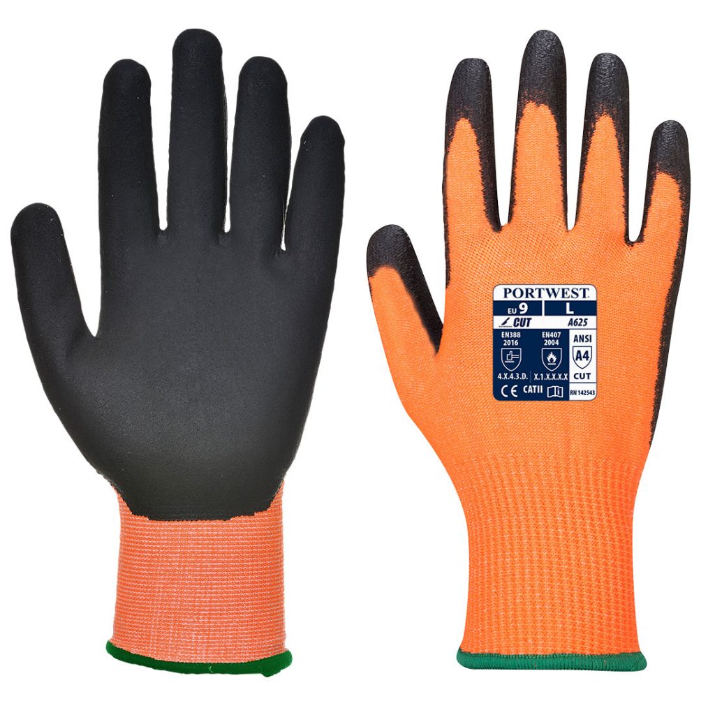 Guante anticorte, con PU, Vis-Tex A625