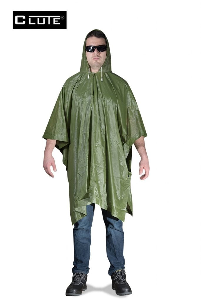 Poncho Pvc Verde